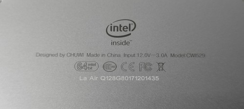 Chuwi LapBook Air - Silver - Good Condition but Does Not Boot -Spares or Repairs - Afbeelding 13 van 16