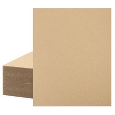 Mat Board Center, 50-Pack Corrugated Cardboard Sheets 16x20 Inches Flat Card ...