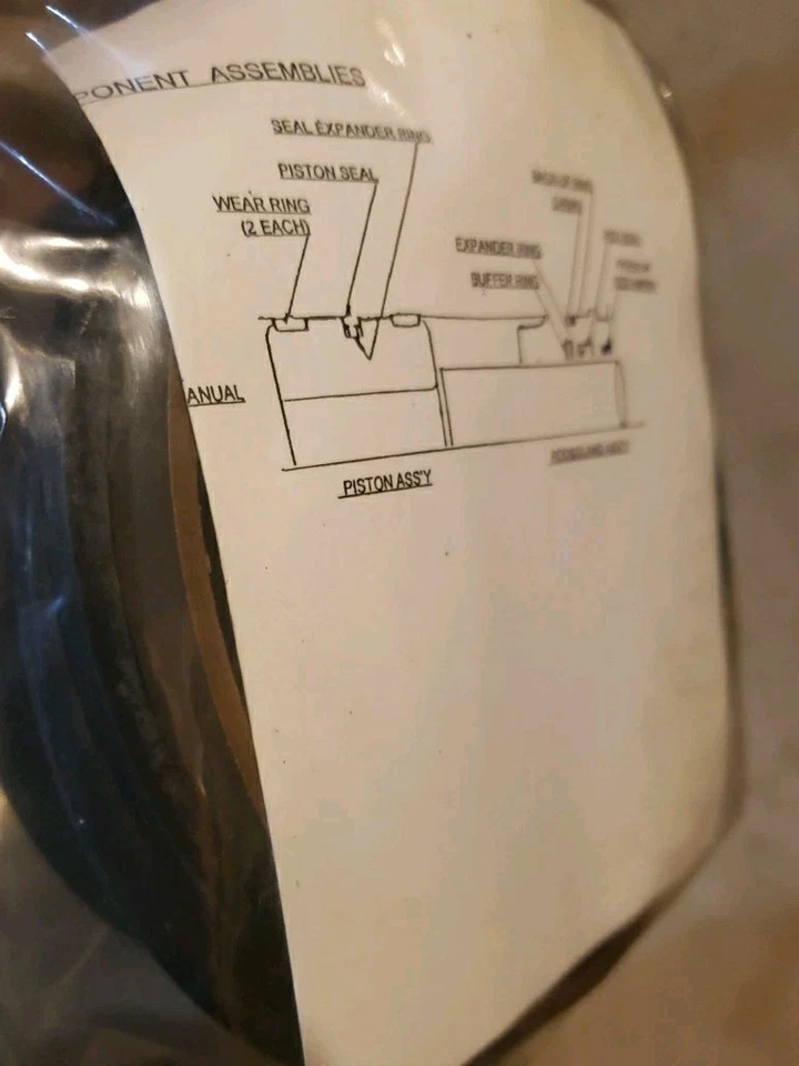 Oem Dressta 636146C92 Seal Kit For Komatsu Dresser Td-25g Blade Lift Cyl - Image 3 of 4
