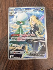 Cynthia's Roserade IR 184/182 SV10 Illustration Destined Rivals NM Condition