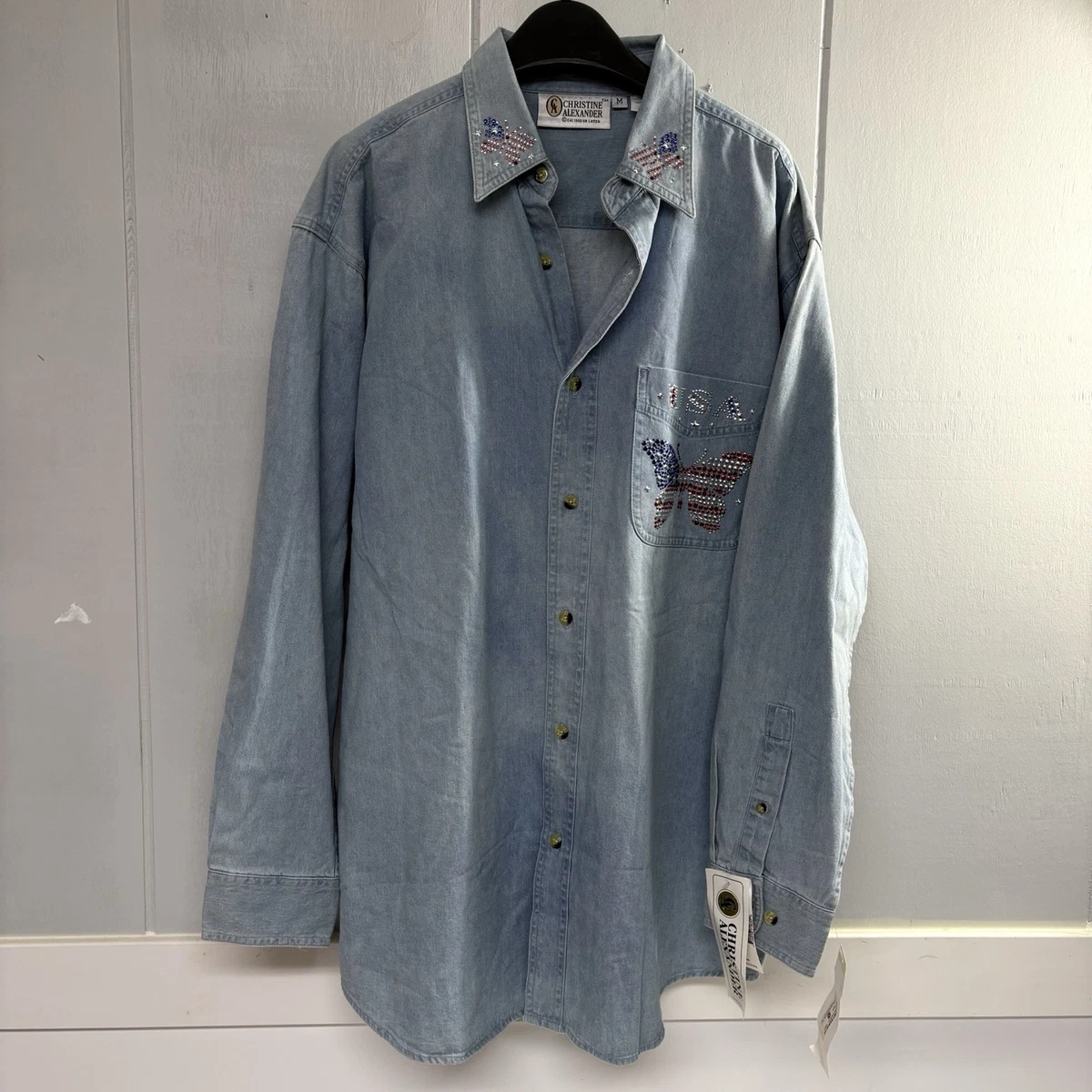 Christine Alexander Denim Regular Size Tops for Women for sale | eBay