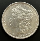 1896 Morgan Silver Dollar BU