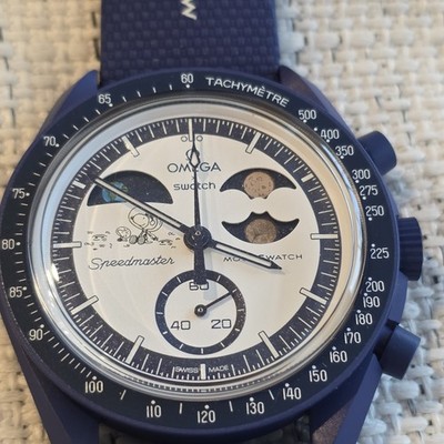 Omega X Swatch MoonSwatch Mission to Earthphase Moonshine Gold