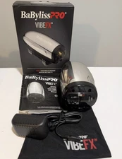 BaByliss PRO VIBEFX Massager Cord/Cordless 2-Spd Stainless Steel FXSSM1 Lithium