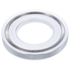 Bathroom Sink Mounting Ring, Zinc Alloy Sink Drain Mount Support Base, Silver
