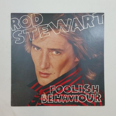 ROD STEWART Foolish Behaviour WB56865 GEMA LP Vinyl VG++ Cvr VG+ SuperPostr 1980
