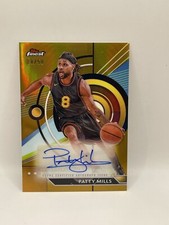 2023-24 Topps Finest Autograph AUTO Gold REFRACTOR /50 Patty Mills Atlanta Hawks
