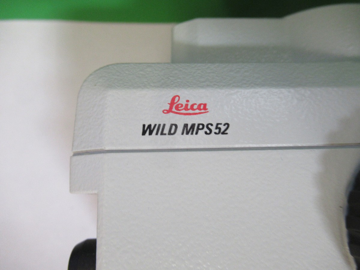 LEICA WILD GERMANY MPS52 445075 MICROSCOPE PART AS PICTURED