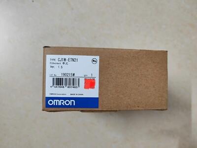 1PCS OMRON CJ1W-ETN21 Ethernert Unit PLC Controller Module New in box