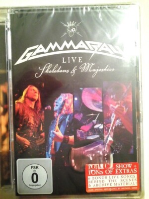 GAMMA RAY - LIVE-SKELETONS & MAJESTIES LIVE DVD BEST OF HEAVY METAL NEU