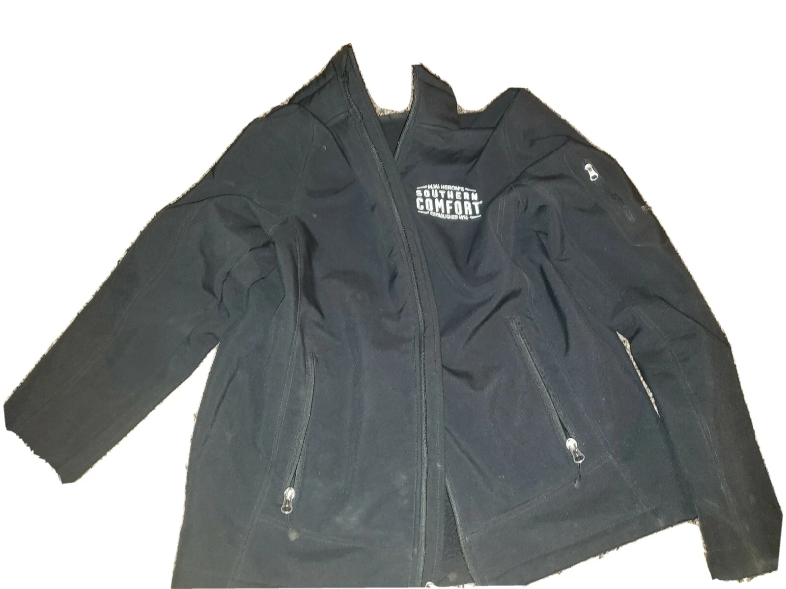 Eddie Bauer Jacket Southern Comfort Embroidered