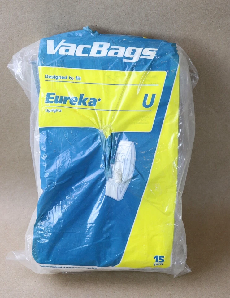 Lote de 15 bolsas de aspiradora vertical Style U regulares + micro-forradas Sears UltraCare Foto 2 de 4