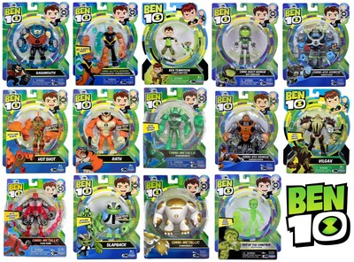 PLAYMATES TOYS BEN 10 CARTOON NETZWERK FIGUREN AUSWAHL ALTER 4+