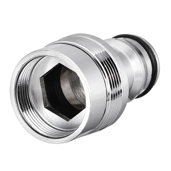 Messing Gartenschlauch Schnellverbindung Wasserhahn Adapter 20Mm Innengewinde-image