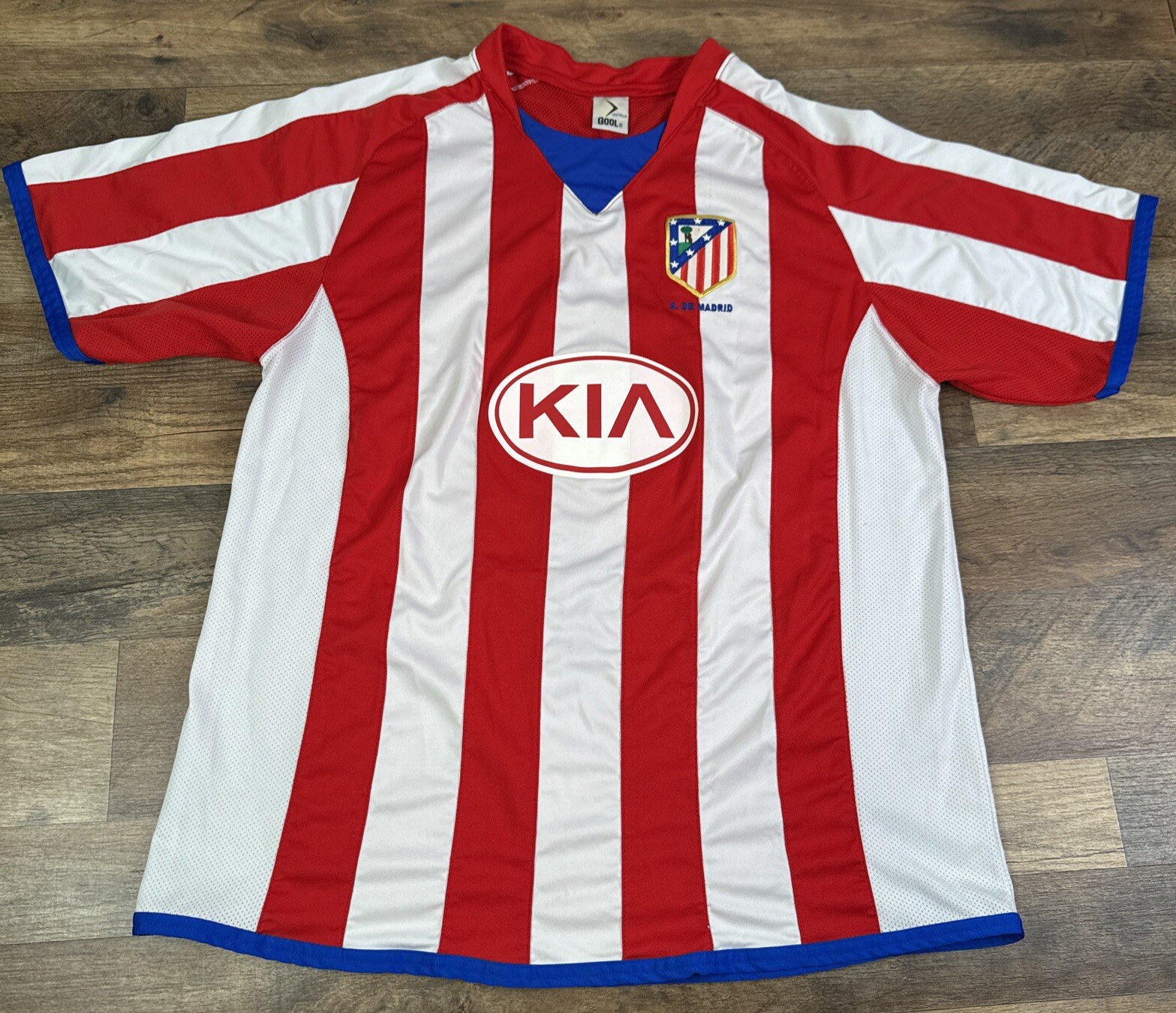 Atletico Madrid Futbol Soccer Gool Brand Jersey One Size O/S