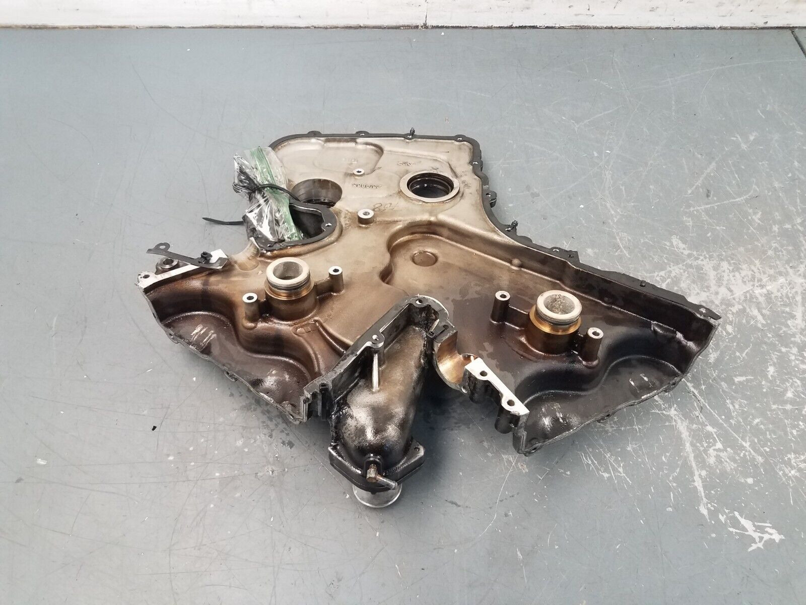 2017 Ferrari GTC4 Lusso F140 EB V12 6.3L Front Crankcase Cover #5020