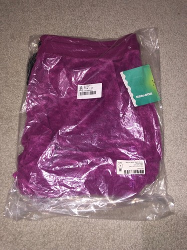 Sea-Doo Damen French Terry Shorts Gr. Large violett ultraweich NEU - Bild 5 von 5