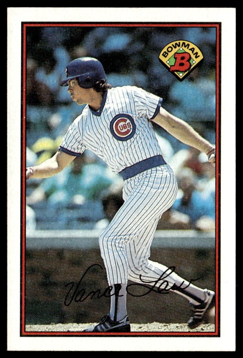 1989 Bowman Vance Law Chicago Cubs #293