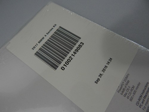 2017 BMW 4 Series Coupe 428i 435i xDrive OEM Owner's Manual Set - Picture 9 of 10