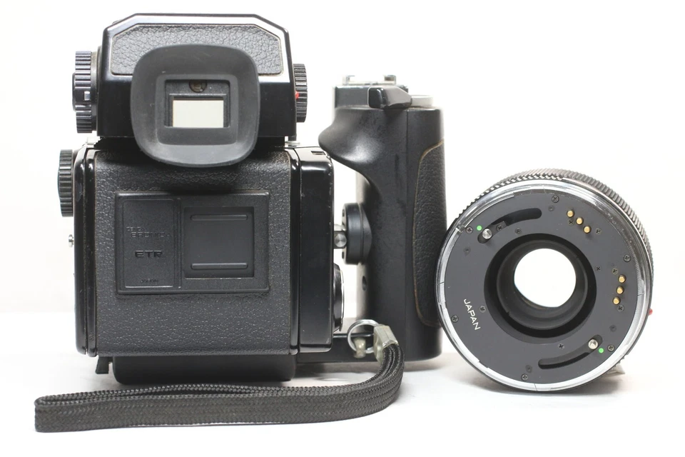 AS IS Zenza Bronica ETR Film Camera AE Finder 120 Film Back +  MC 150mm F/4 Lens - Image 3 of 4