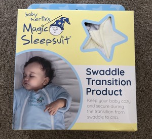 cotton merlin sleepsuit