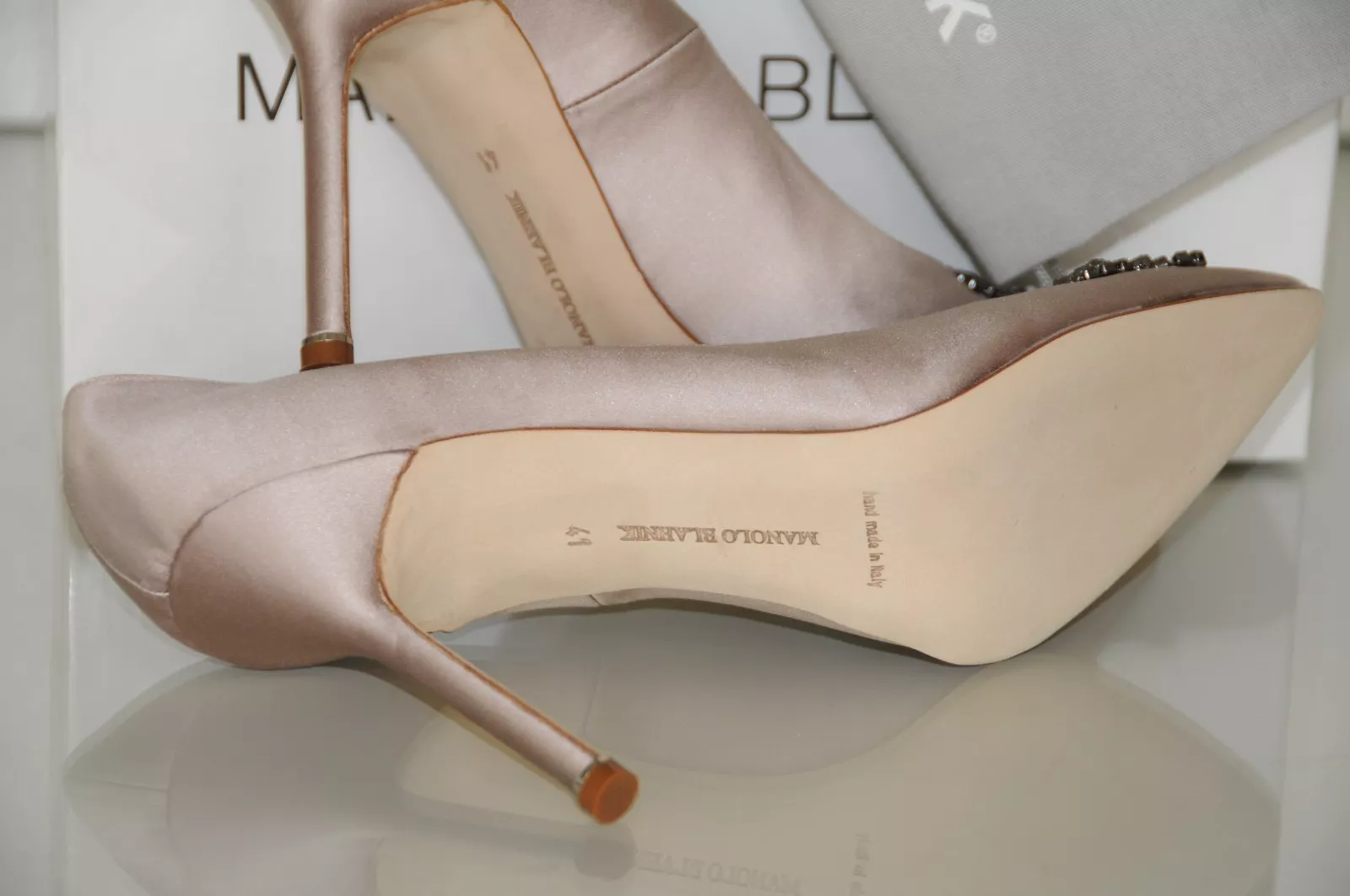 Turkiye Manolo Blahnik Hangisi C plak Saten Mucevher Ubuy