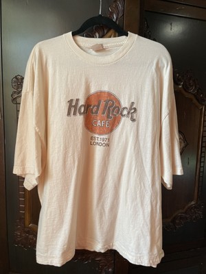 Vintage Hard Rock Cafe Est. 1971 London Shirt Size 2XL Miami *Please Read*