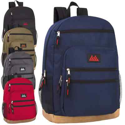 18'' Summit Ridge Lightweight Rugged Bottom School Bagpack with Laptop Section 