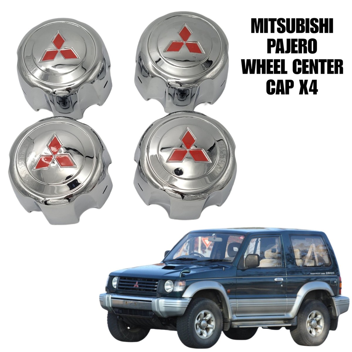 Mitsubishi Pajero Wheel Center Cap X4 | eBay