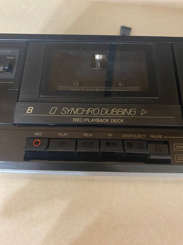 JVC TD-W106 Lettore e registratore a nastro a doppia cassetta - COME/È PER PARTI - Foto 3 di 5