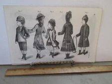 Vintage Print,YOUNG LADIES,One Hoop