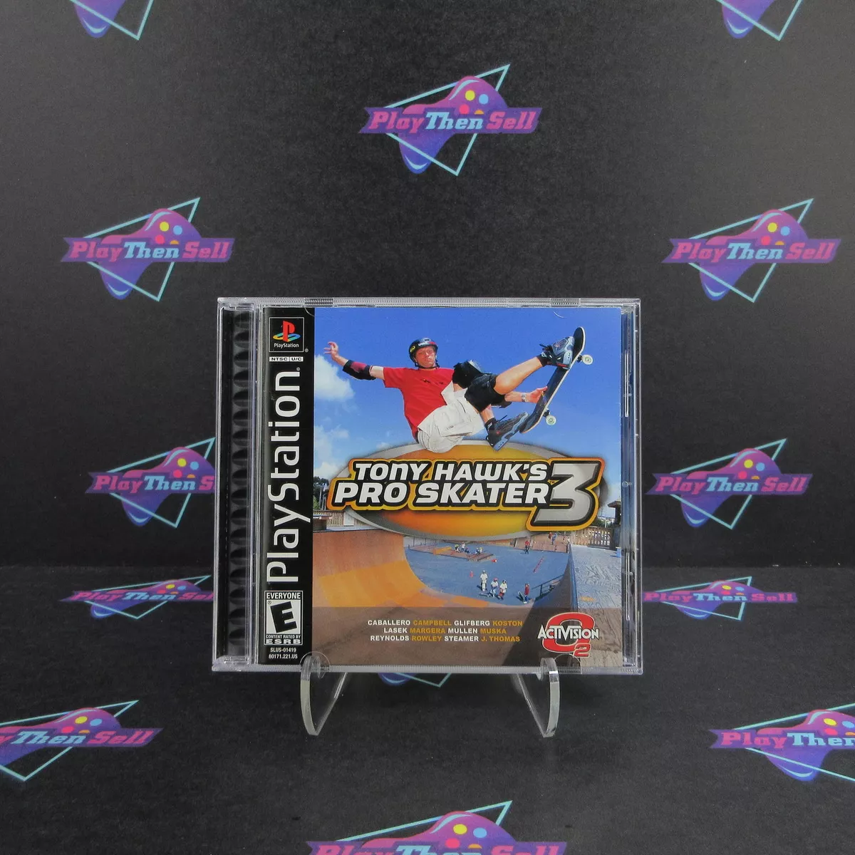 Tony Hawk's Pro Skater 3 Playstation 1 PS1 Game For Sale