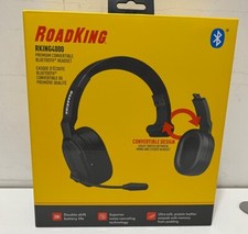 Roadking RKING4000 Premium Mono/Stereo Convertible Bluetooth 5.0 Headset NEW