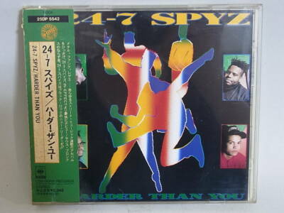 yosumi CDセット 24-7 SPYZ Harder Than You 1ST PRESS PROMO JAPAN CD 25DP 5542 OBI