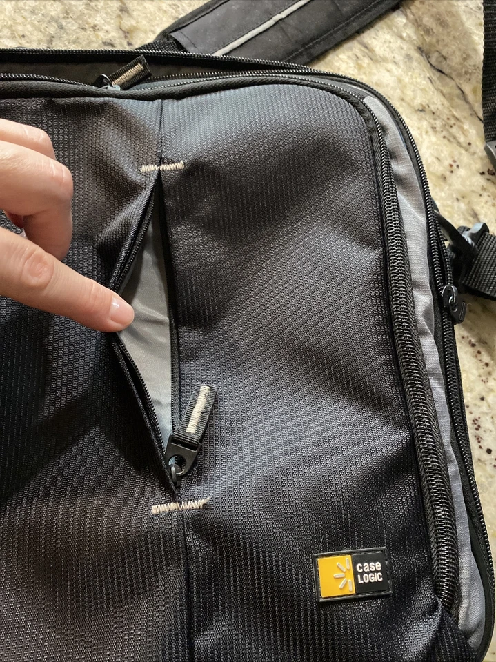 Case Logic para bolsa/maletín para portátil de 15” - negro oficina Foto 4 de 4