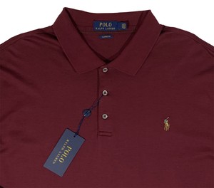 Men's RALPH LAUREN Maroon Wine Long Sleeve POLO Shirt XXL NEW NWT Classic Fit 789023081165 | eBay