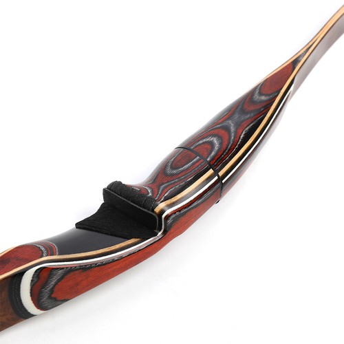 60 Zoll traditioneller Bogen Langbogen Takedown 20-55 Pfund Pferdebogen Bogenschießen Jagdziel - Bild 4 von 24