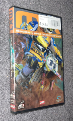 Motocross 1 DVD World Championship FIM 2007 MX1 Josh Coppins Kevin Strijbos NEW￼