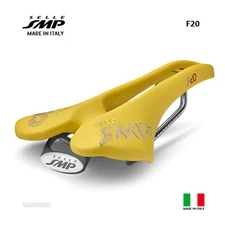 NEW Selle SMP F20 Saddle : YELLOW - MADE IN iTALY!