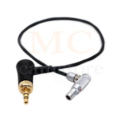 RED Eipc/GEmini/DSMC1&DSMC2 Camera Timecode Sync Cable 00B 4pin to 3.5 with lock