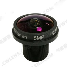 Panoramic Fisheye Lens 1.8mm HD 5MP M12 Camera Wide Angle A Industrial Lens