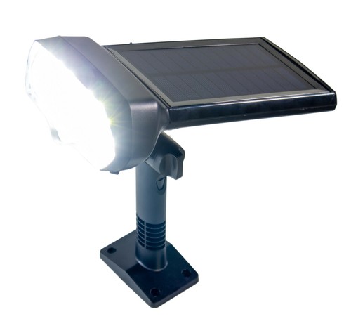 Solar Motion Security Spotlight Light Outdoor Waterproof Always On Floodlight - Picture 4 of 14