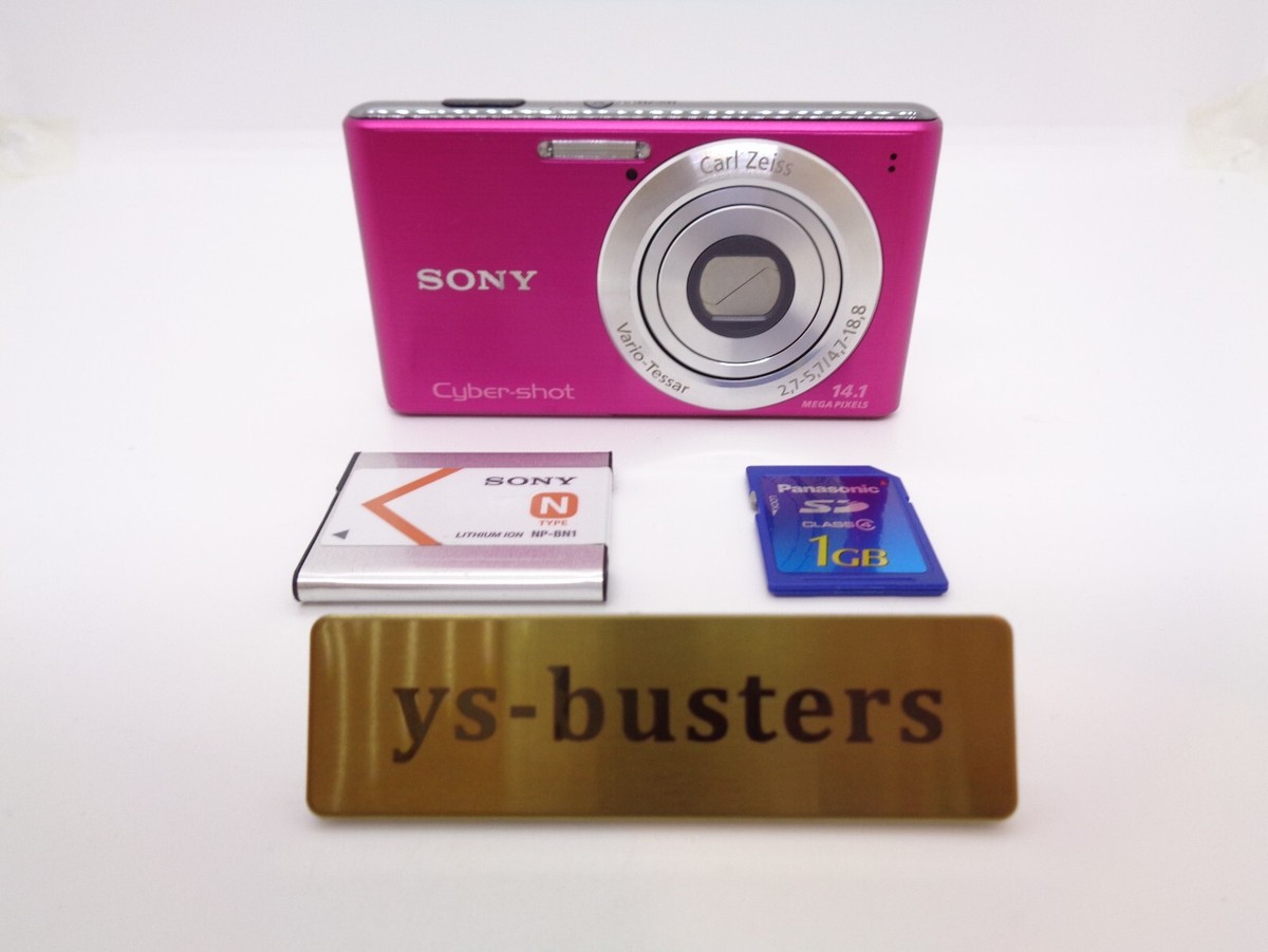 Sony DSC-W530 pink cyber Shot 14.1MP 4.0x Compact Digital