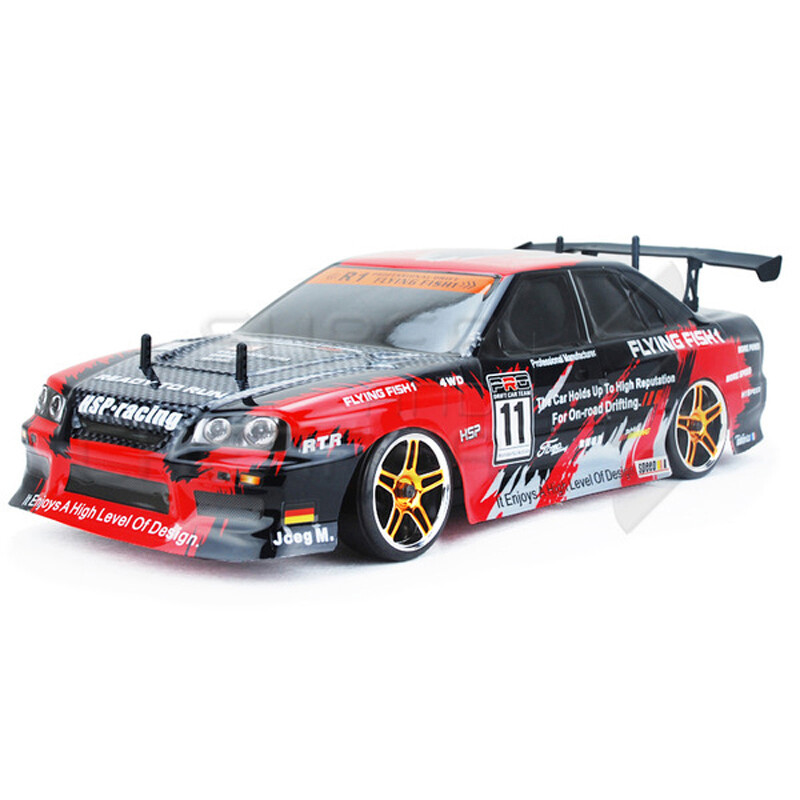 Nissan Skyline Flying Rc Cars Hsp Remote Control 1/10 Flying Fish