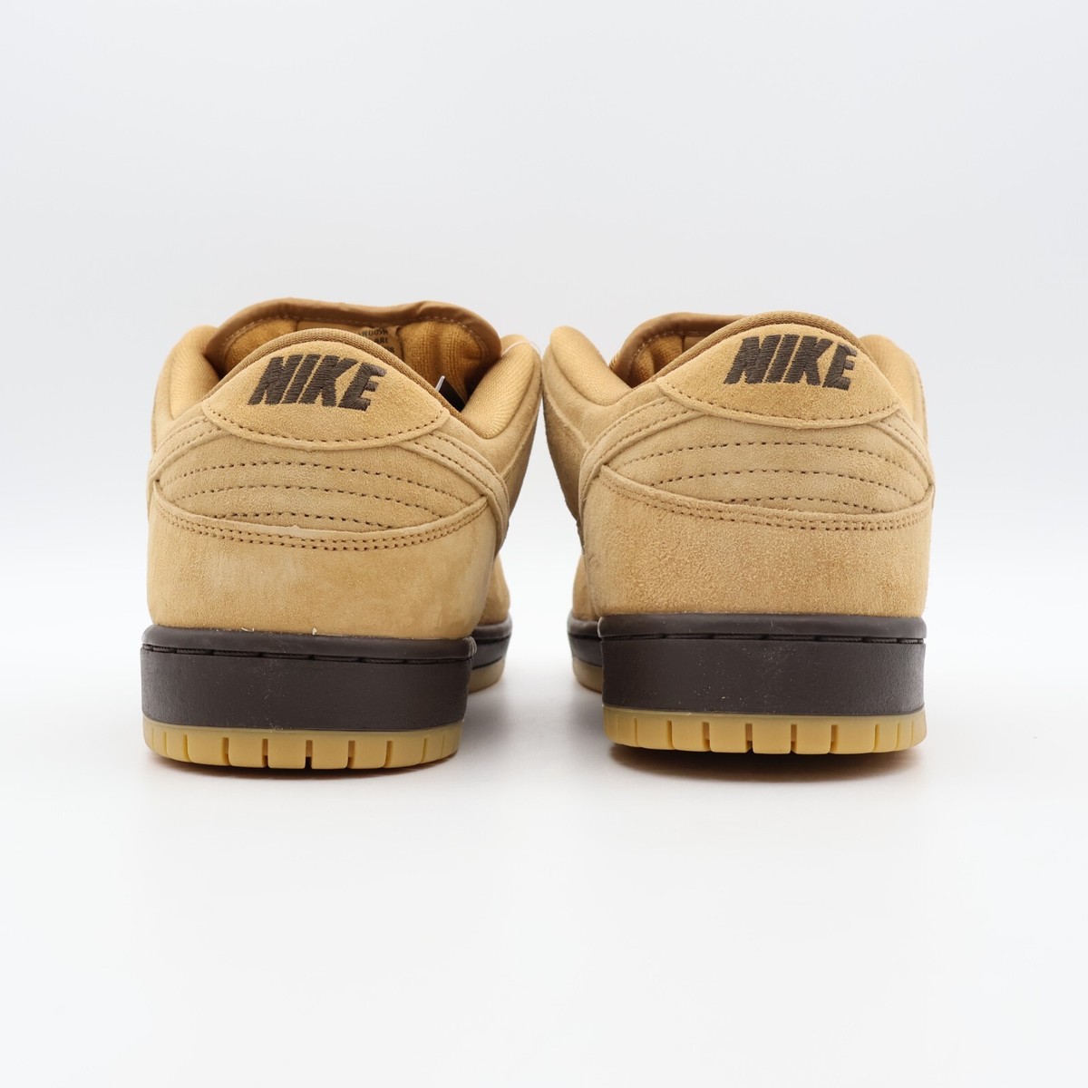 BQ6817-204 Nike SB Dunk Low Pro Wheat Baroque Brown Gum