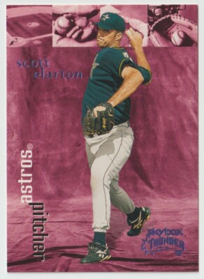 1999 SkyBox Thunder Rant #165 Scott Elarton - Houston Astros