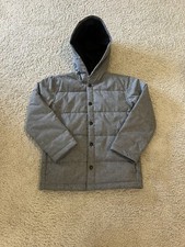 Boys Old Navy Frost Free Jacket Size 8/M Medium Gray Worn Once