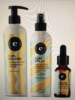COCUNAT curl booster, spray & capillary argan serum * READ!