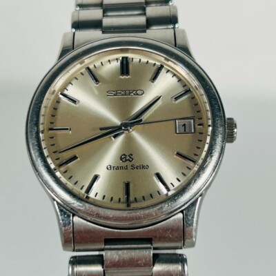 GRAND SEIKO 8J56-7000 Quartz Silver Analog Men's Watch | eBay GRAND SEIKO 8J56-7000 Quartz Silver Analog Men's Watch | eBay