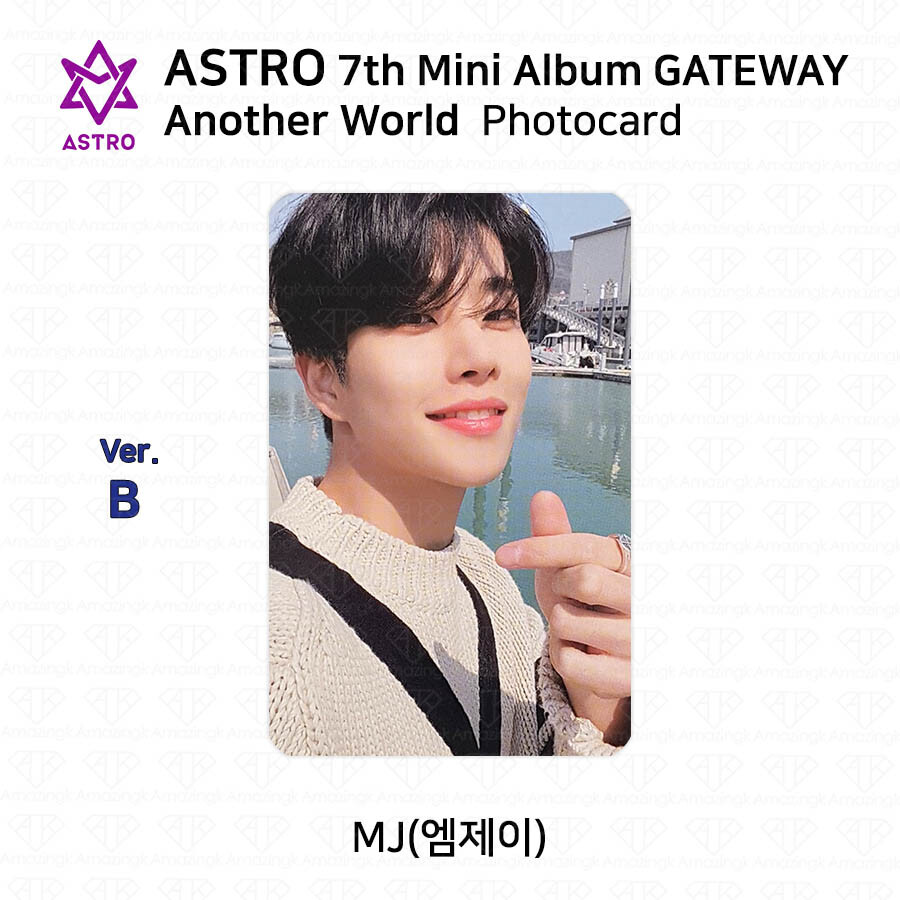 ASTRO 7th Mini Album Gateway Photocard Eunwoo Moonbin Rocky Sanha